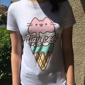 Stay Cool IceCream Pusheen T-Shirt